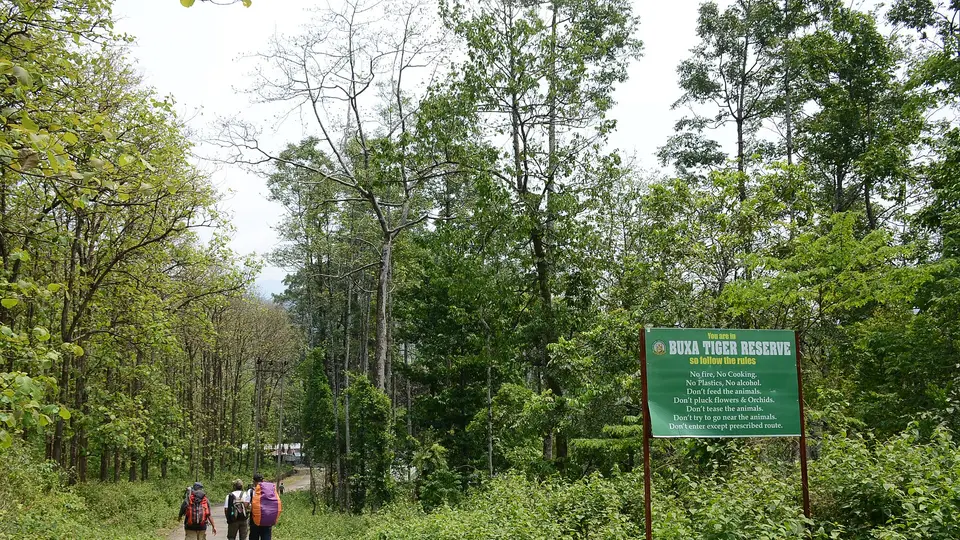 Trail into Buxa Tiger Reserve