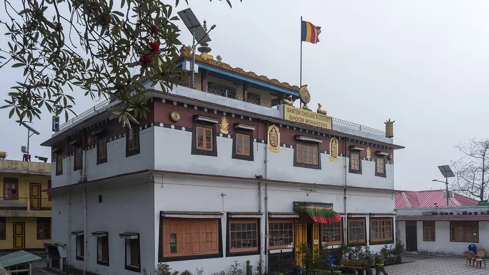 A monastery at Ghum, a short drive from Lepchajagat